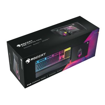 Pack Gaming Exclusif Roccat RGB – Magma + Burst Pro + Sense Core