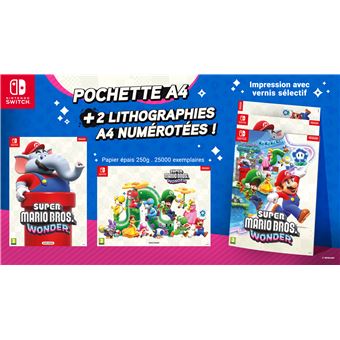 Pochette A4 + 2 lithographies A4 numérotées exclusives