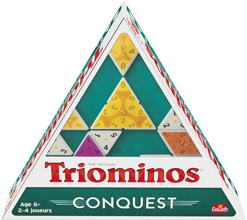 Jeu de Société Goliath 929053 – Triominos Conquest Stratégie Familiale
