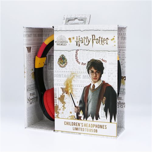 Casque Audio Enfant Harry Potter – Filaire, Limite de Volume 85dB, Multicolore - vue 2