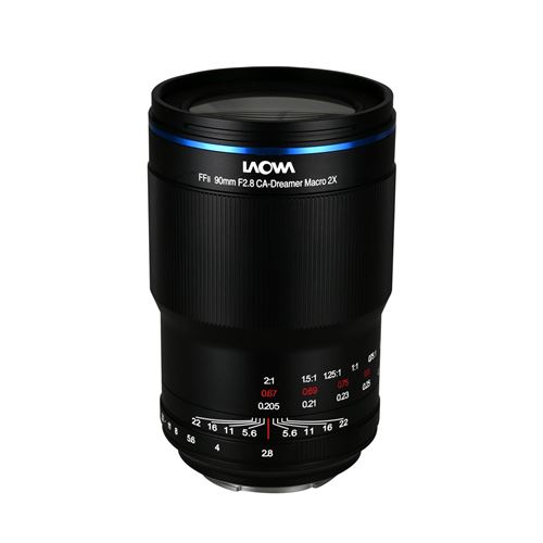 Objectif hybride Laowa 90mm f/2.8 2x Ultra-Macro APO noir pour Canon RF