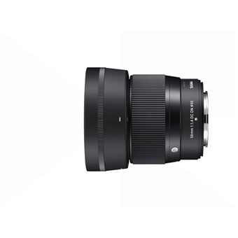 Objectif hybride Sigma 56mm f/1.4 DC DN Contemporary noir pour Fuji X