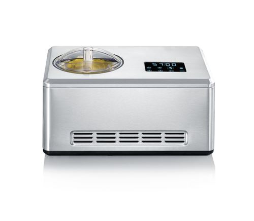 Severin EZ 7406 Eismaschine Kompressor Eismaschine 2 l Edelstahl 180 W (EZ 7406)
