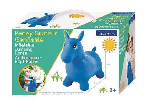 Poney sauteur gonflable Lexibook