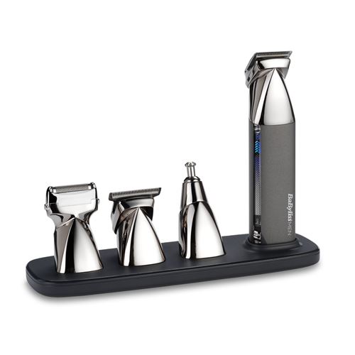 Tondeuse homme Babyliss Men MT996E 15 en 1 Super-X Metal Series Argent