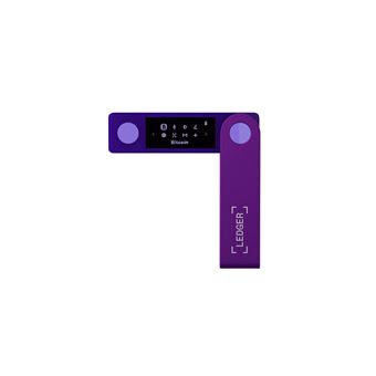 Cryptowallet Ledger Nano X Violet Améthyste