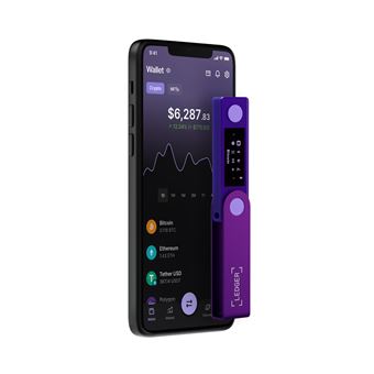 Cryptowallet Ledger Nano X Violet Améthyste