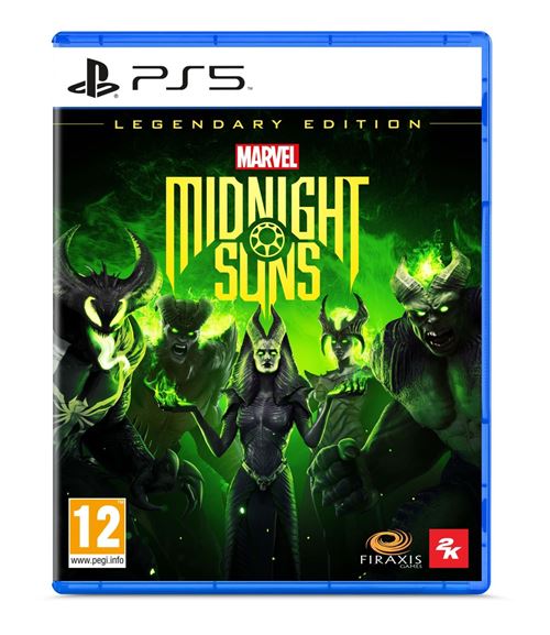 Pochette avant du jeu Marvel's Midnight Suns Edition Legendaire PS5