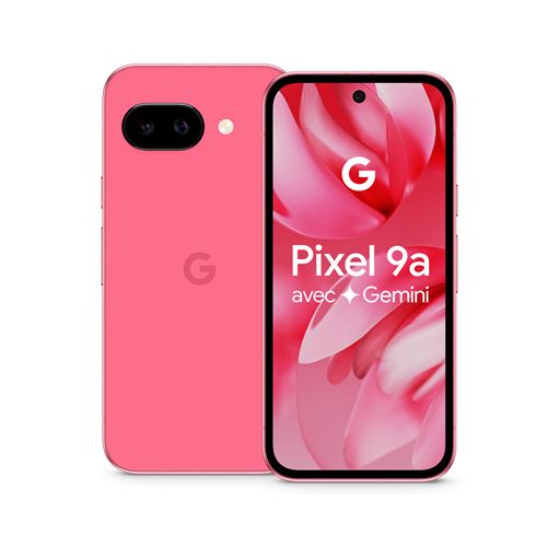 Smartphone Google Pixel 9a 6,3 5G Double SIM 128 Go Rose Pivoine