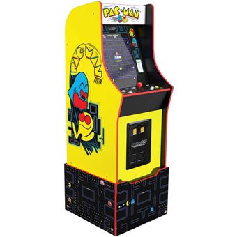 Borne d’arcade de 12 jeux Evolution Edition Bandai Namco Legacy avec rehausseur Pac-Man