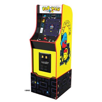 Borne d’arcade de 12 jeux Evolution Edition Bandai Namco Legacy avec rehausseur Pac-Man