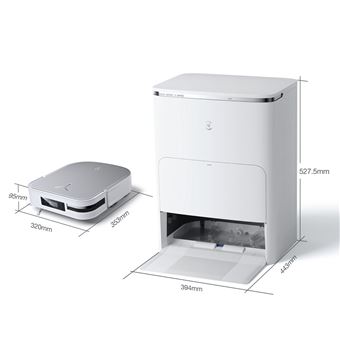 Solution de lavage pour Deebot X1 Omni et T10 Turbo Ecovacs D-SO01-0019  Blanc et Bleu - Achat & prix