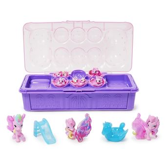 Univers miniature Hatchimals Pack Aventure Famille Licornes