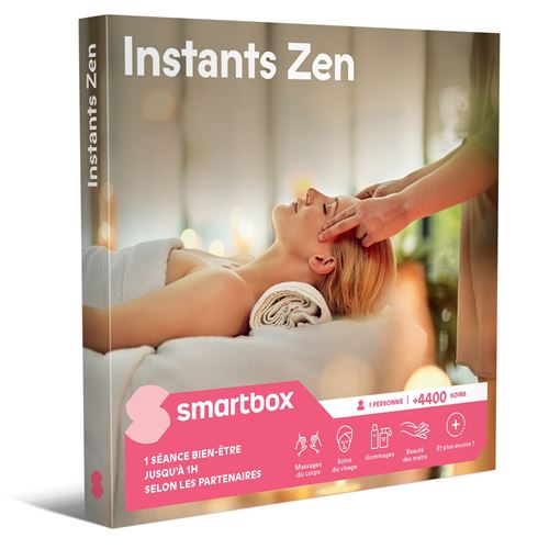 Coffret cadeau SmartBox Instants Zen