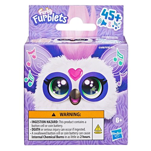 Hasbro Multicolore Peluche Interactive Furby Furblets Modèle Aléatoire