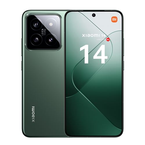 Smartphone Xiaomi 14 6,36" 5G Double nano SIM 512 Go Vert