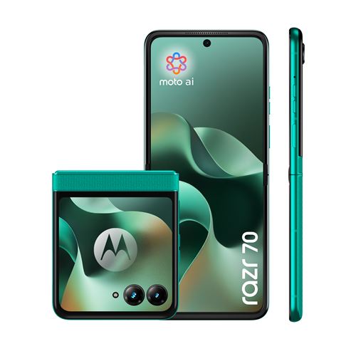 Smartphone Motorola Razr 70 6,9 5G Double nano SIM 256 Go Vert