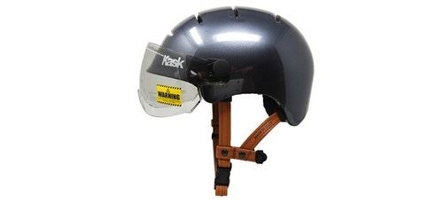 Casque de vélo urbain avec visière Kask 4 aérations Taille M Anthracite