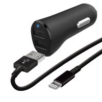 Adaptateur Allume-cigare Vers USB - Fushia - Pour IPhone, Samsung, MP3 Et Autres Appareils