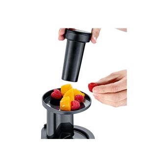 SEVERIN ES 3571 - Centrifugeuse - 150 Watt - noir/gris métallisé