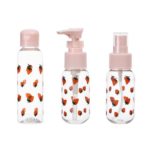 Kit de voyage Miniso design fraise