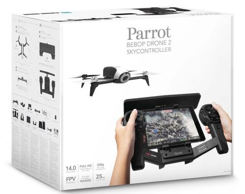 Drone Parrot Bebop 2 Blanc + Skycontroller