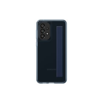 Coque de protection avec lanière pour Samsung Galaxy A33 5G Gris foncé