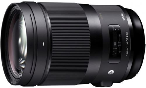 Objectif Hybride Sigma 40mm F1.4 DG HSM Art – Focale Fixe pour Sony FE