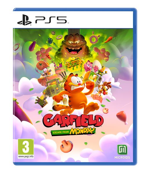 GARFIELD ESCAPE FROM MONDAY PS5 - vue 3