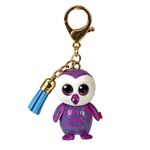 Animal en peluche TY Mini Boo's Clip Moonlight La chouette Violet 10 cm
