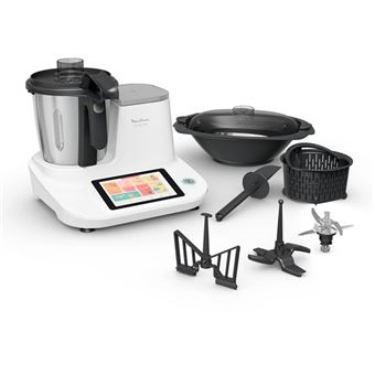 Moulinex robot cuiseur Click & Cook  balance, ecran tactile HF506110