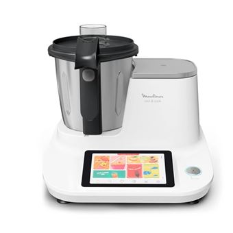 Moulinex robot cuiseur Click & Cook  balance, ecran tactile HF506110