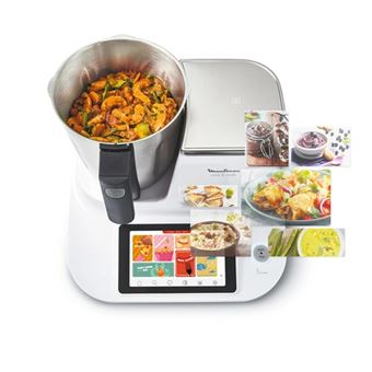 Moulinex robot cuiseur Click & Cook  balance, ecran tactile HF506110