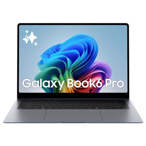 PC portable Samsung Galaxy Book6 Pro 16" Ecran tactile Copilot+ Intel® Core™ Ultra 7 32 Go RAM 1 To SSD Gris anthracite - Samsung