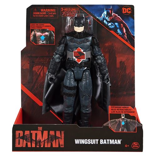 Figurine Batman Deluxe The Batman Le Film 30 cm Noir
