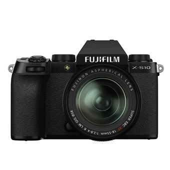 Appareil photo hybride Fujifilm X-S10 noir + XF 18-55mm f/2,8-4 R LM OIS - 1