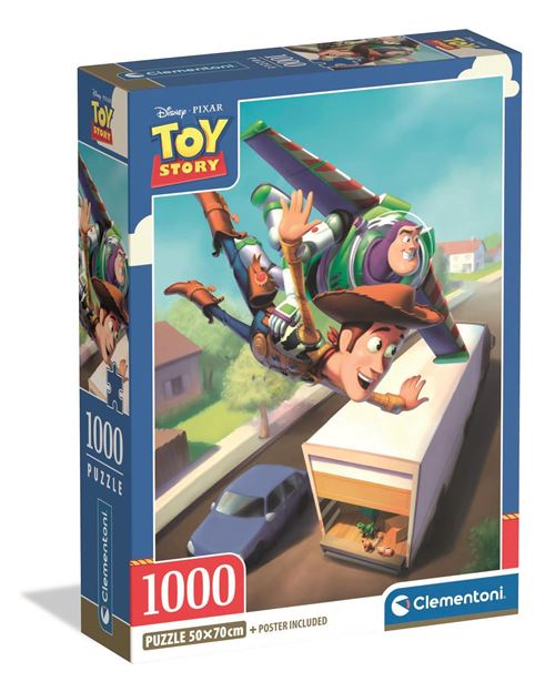 Puzzle 1000 pièces : Toy Story Clementoni Puzzles