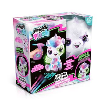 Peluche Style 4 ever Airbrush Licorne Magique