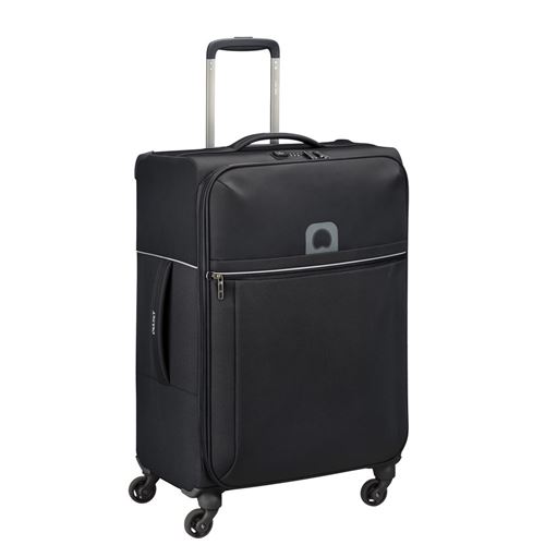 Valise à 4 roues Delsey Bronchant Taille M 67 cm Noir