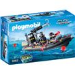 Playmobil City Action 9362 Bateau pneumatique et policiers d'élite