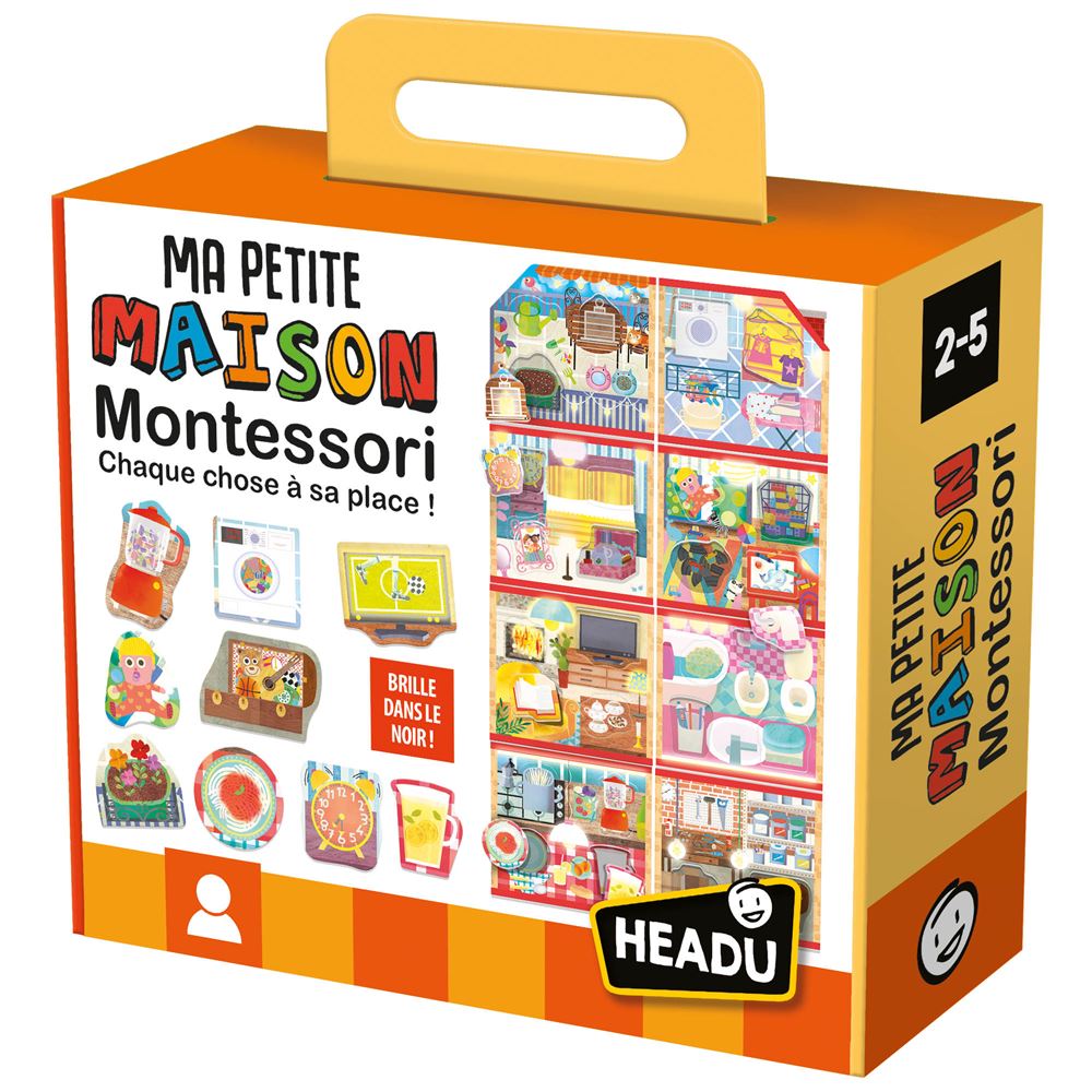 Jeu de découverte Ma petite Maison Montessori Headu Autre jeux