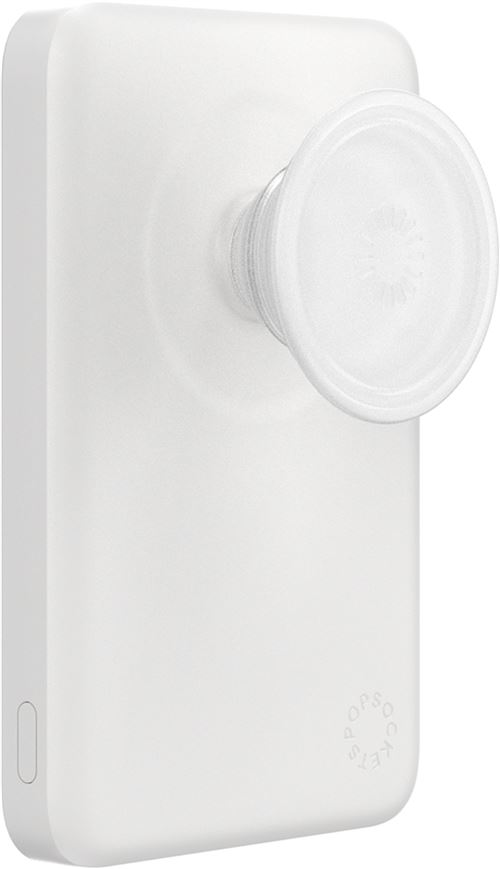 Batterie Externe Popsockets Powerbank Power Pack 5000 Mah Magsafe Blanc
