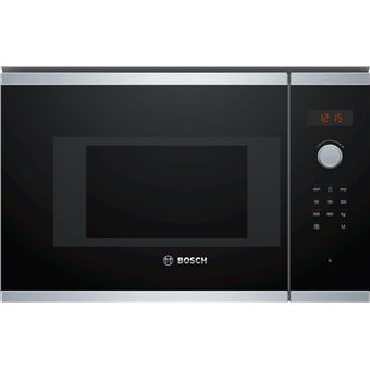 Micro-ondes solo 20l 800w encastrable inox Bosch BFL523MS1F