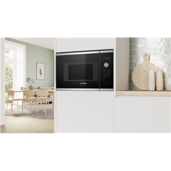 Micro-ondes solo 20l 800w encastrable inox Bosch BFL523MS1F