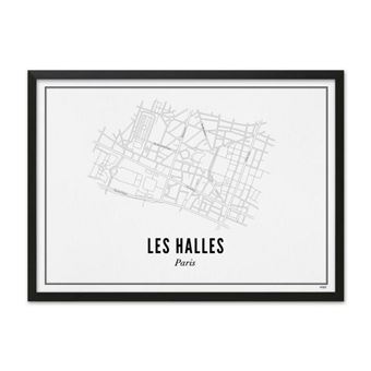 Affiche Wijck 40 x 50 cm Les Halles