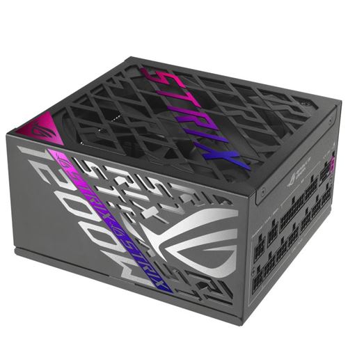 Asus Noir Alimentation Pc Modulaire Rog Strix 1200W 80 Plus Platinum