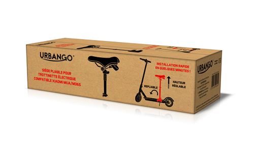 URBANGO SADDLE BLACK FOR TROTTINETTE (FOR XIAOMI MIJA/M365)