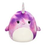 Peluche Squishmallows Purple Narwhal