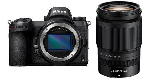 Appareil photo hybride Nikon Z 6II noir + Z 24-200mm f/4-6.3 VR