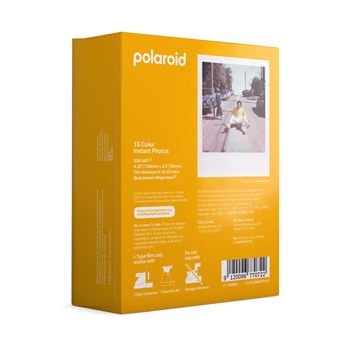 Pack Double Film Instantané Polaroid Originals Couleur Cadre blanc -  Appareil photo instantané